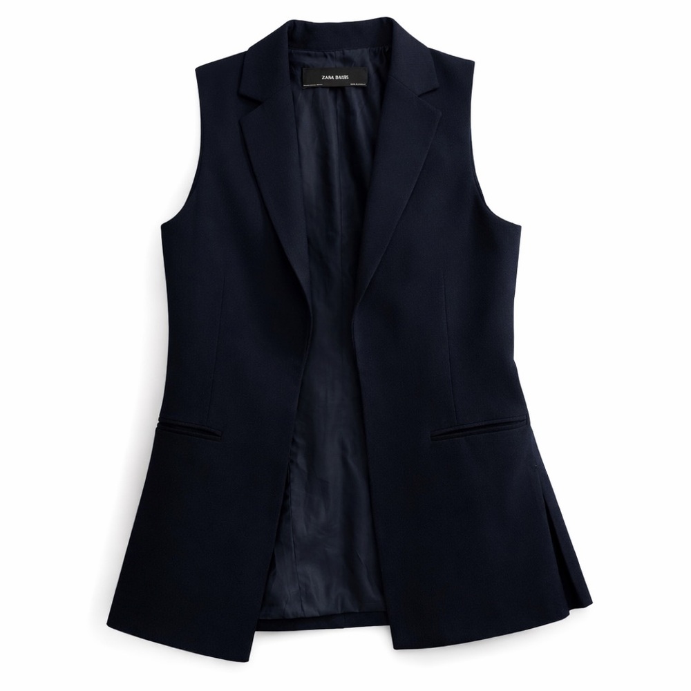 Zara Elegant Black Vest